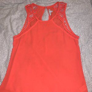 Orange Tank Top